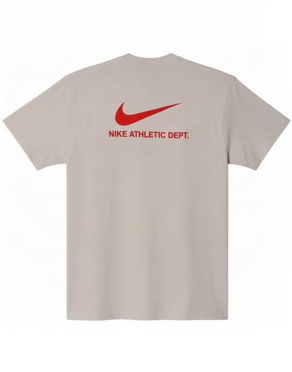 Nike Herren-T-Shirt mit Grafik, mittelweiße Baumwolle