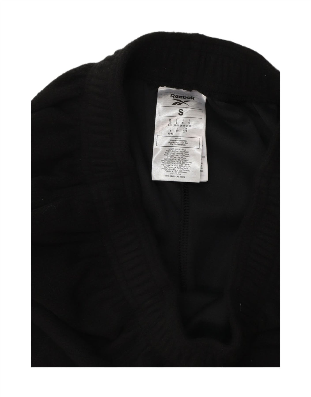 REEBOK Damen-Trainingshose, Jogginghose, UK 8/10, Größe S, Schwarz, Polyester