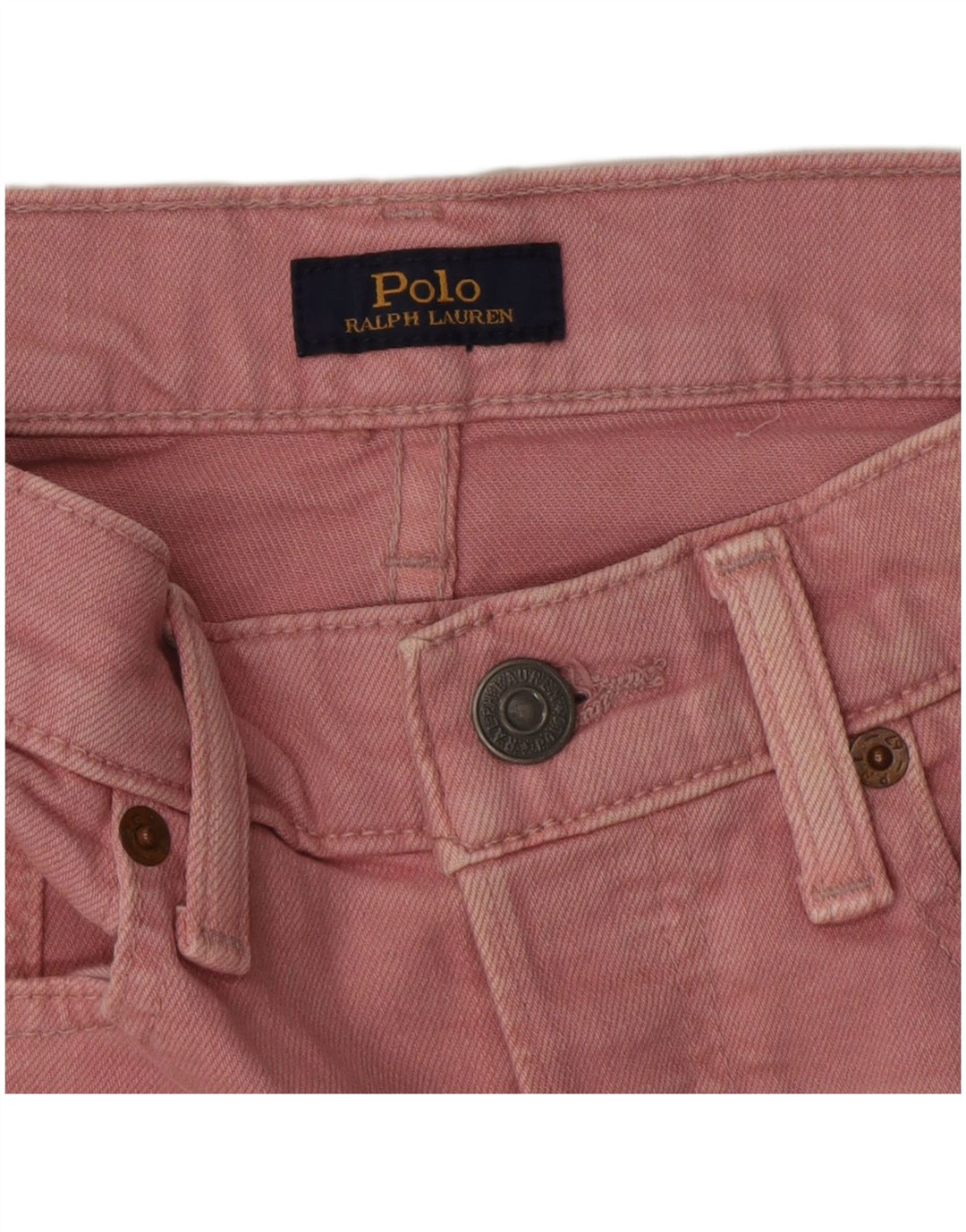 Ralph Lauren Damen Slim Jeans W28 L29 Rosa