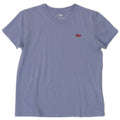 Levi's Damen T-Shirt Top UK 10 Small Blau Baumwolle
