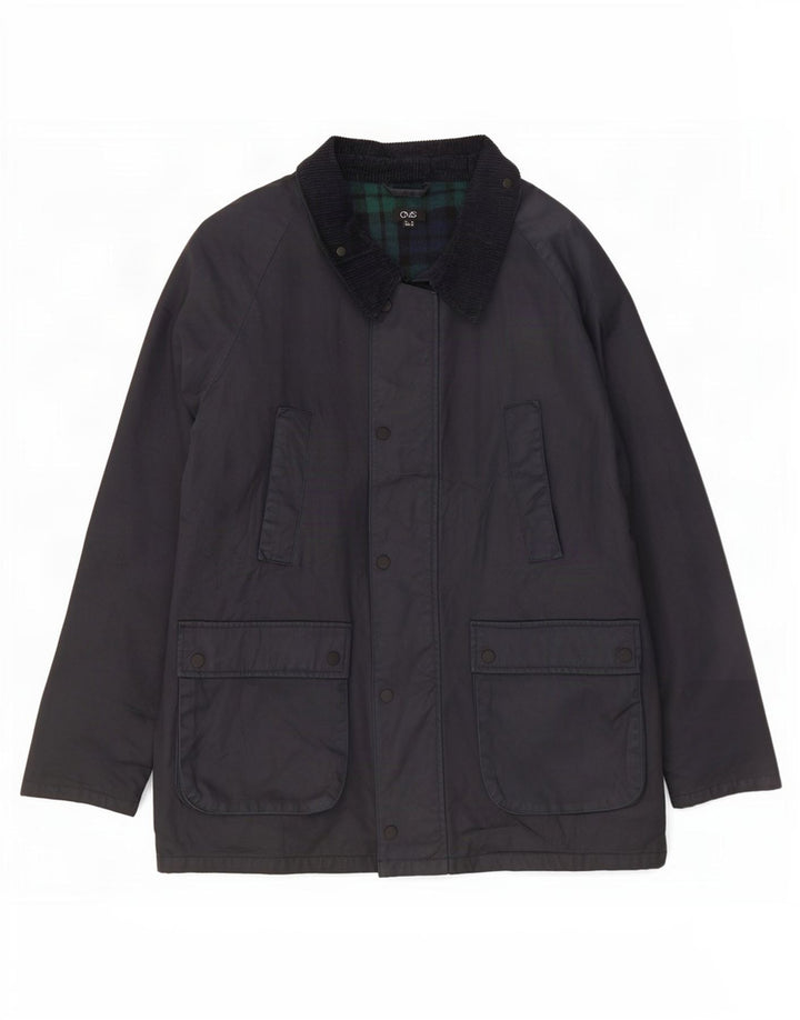 OVS Herrenjacke aus gewachster Baumwolle UK 42 XL Schwarz