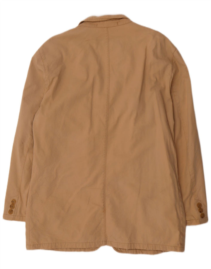 Camel Active Herren-Blazer mit 3 Knöpfen, IT 54, XL, Beige, Baumwolle