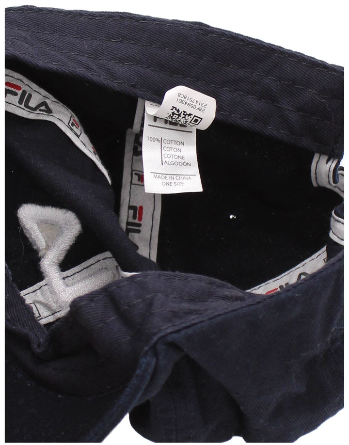 Fila Herren-Baseballkappe mit Grafik, Einheitsgröße, marineblaue Baumwolle