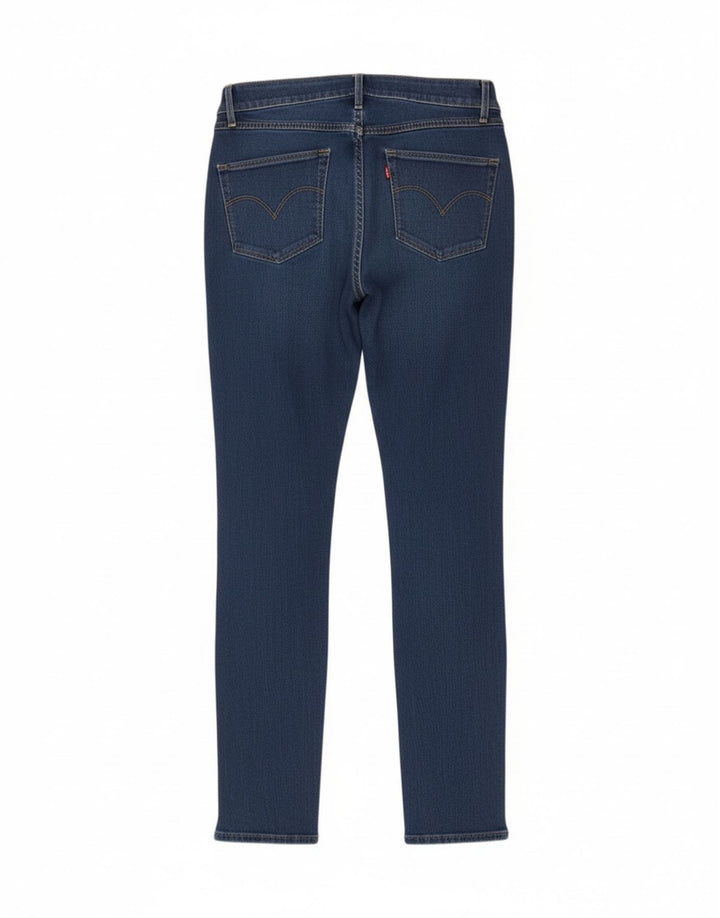 Levi's Damen Mid Rise Skinny Jeans W29 L32 Blau