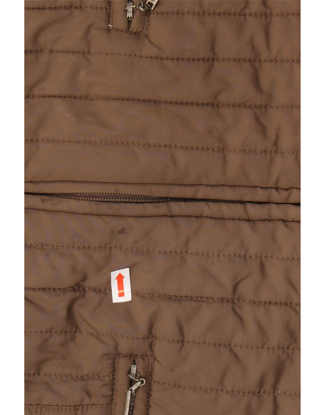 PACO Damen Wattierte Jacke UK 14 Mittelbraunes Polyester