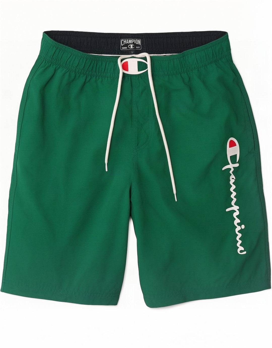 Champion Herren Badeshorts mit Grafik, Größe S, Grün, Polyamid