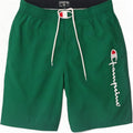 Champion Herren Badeshorts mit Grafik, Größe S, Grün, Polyamid