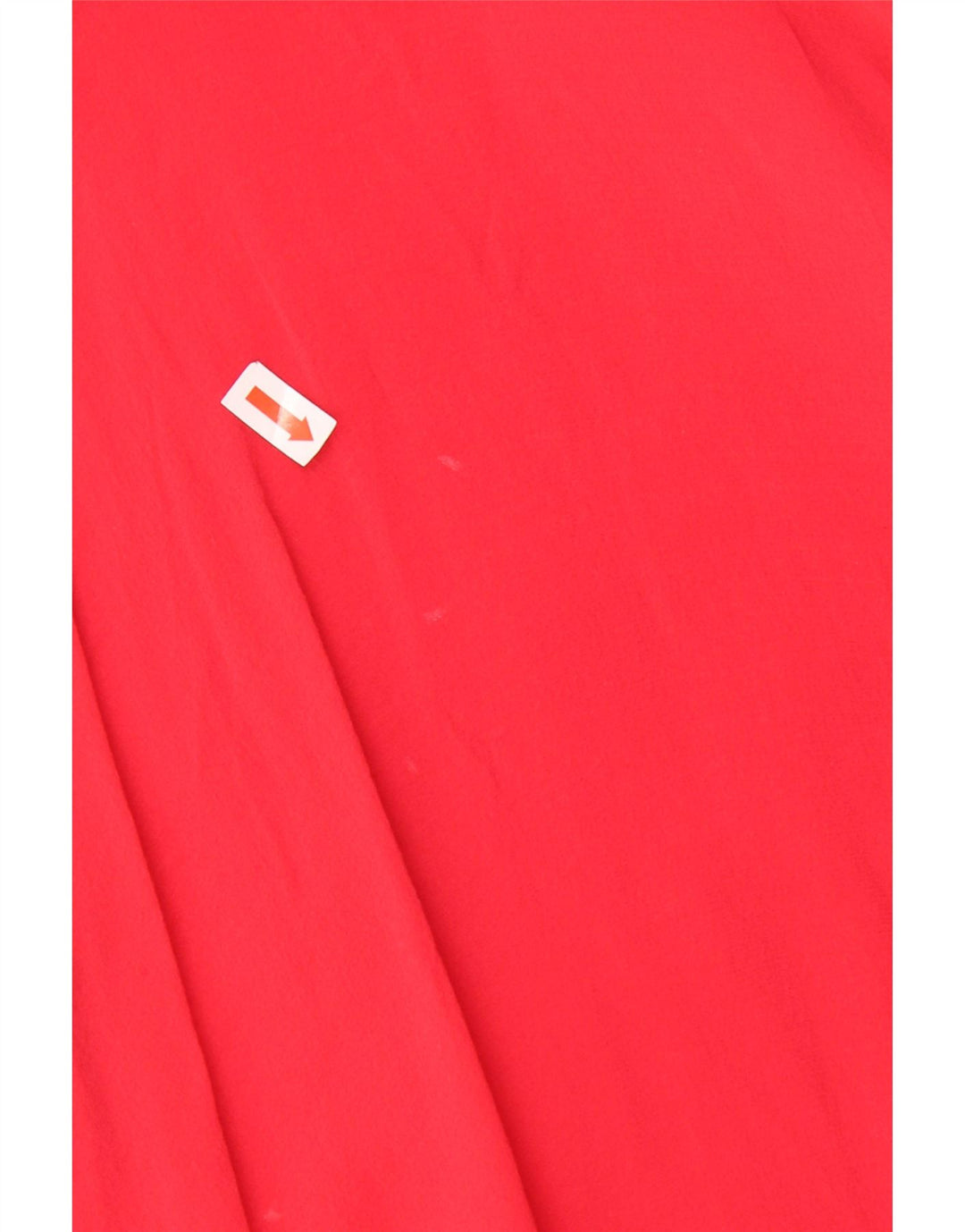 Ted Baker Damen ärmelloses A-Linien-Kleid, Größe 4, große rote Seide