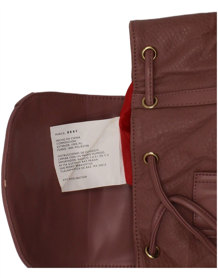 Dkny Damen-Rucksack aus Kunstleder, Einheitsgröße, rosa Polyurethan