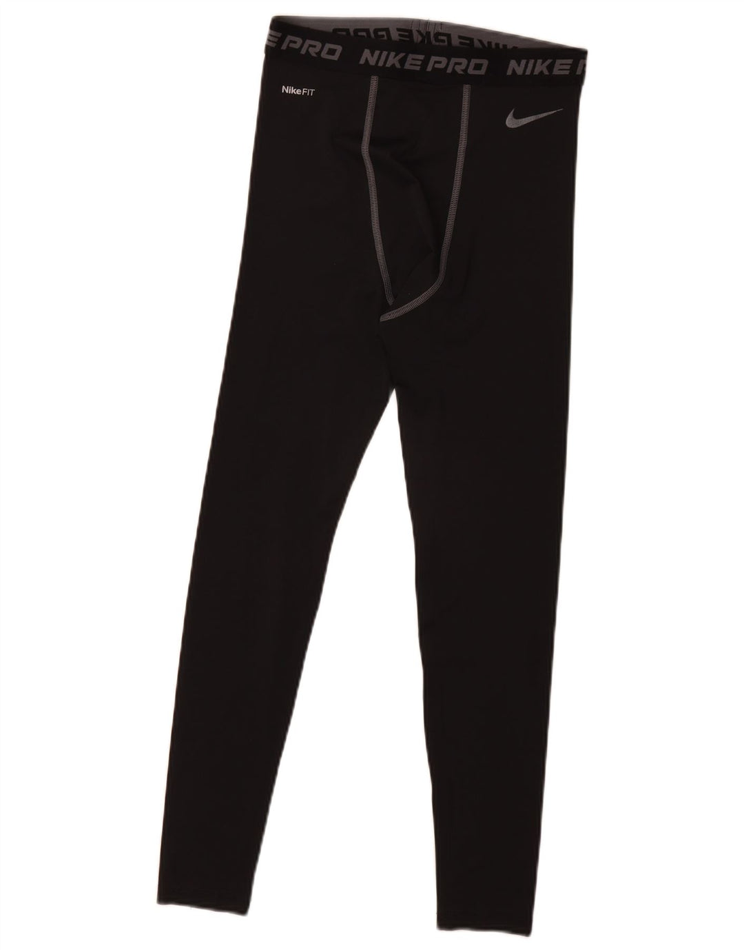 Nike Herren Graphic Leggings UK 39/41 Mittelschwarzes Polyester