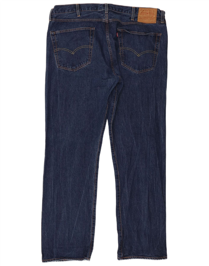 Levi's Herren 501 Straight Jeans W40 L32 Blaue Baumwolle