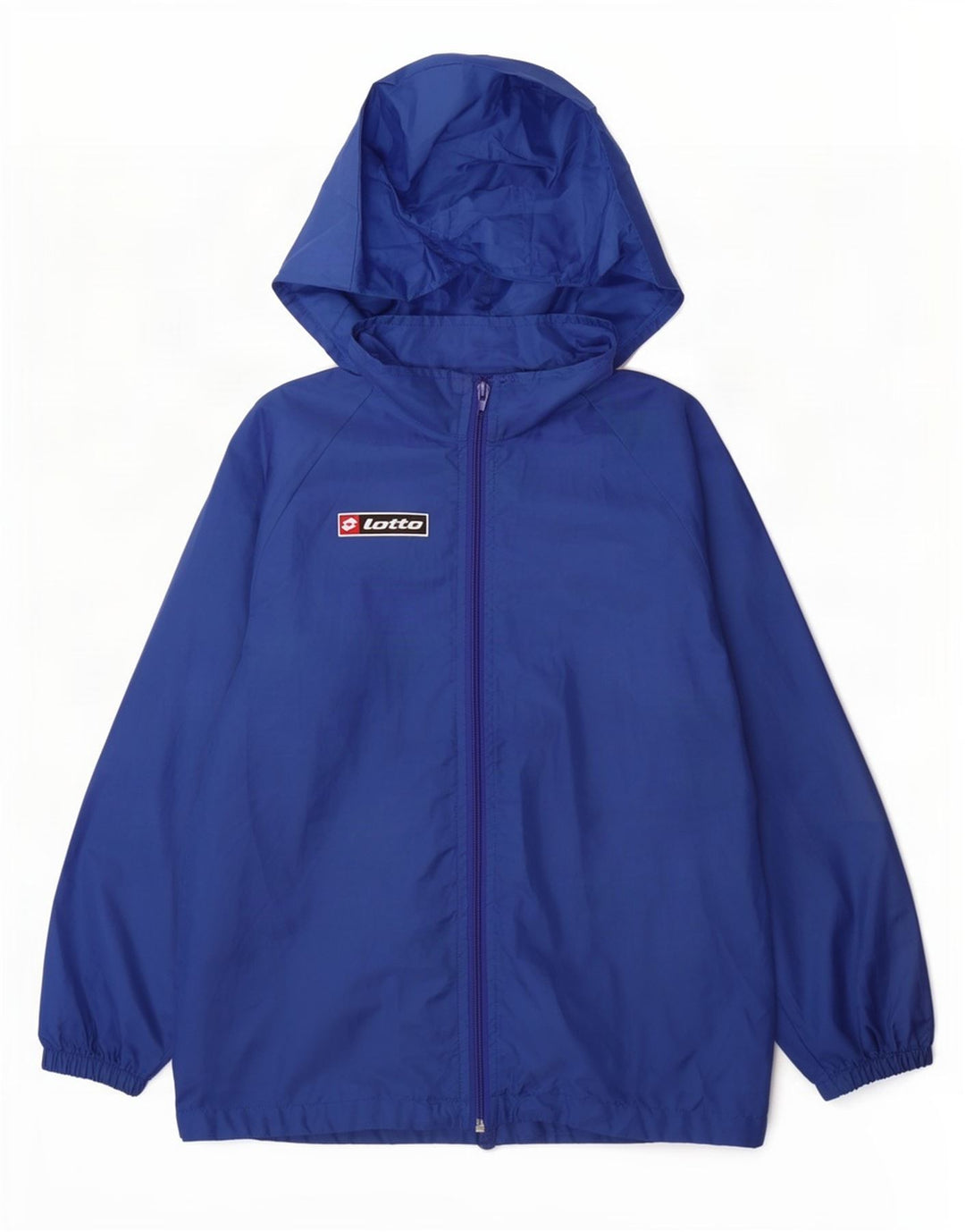 Lotto Mädchen-Regenjacke mit Kapuze, 11–12 Jahre, Blau