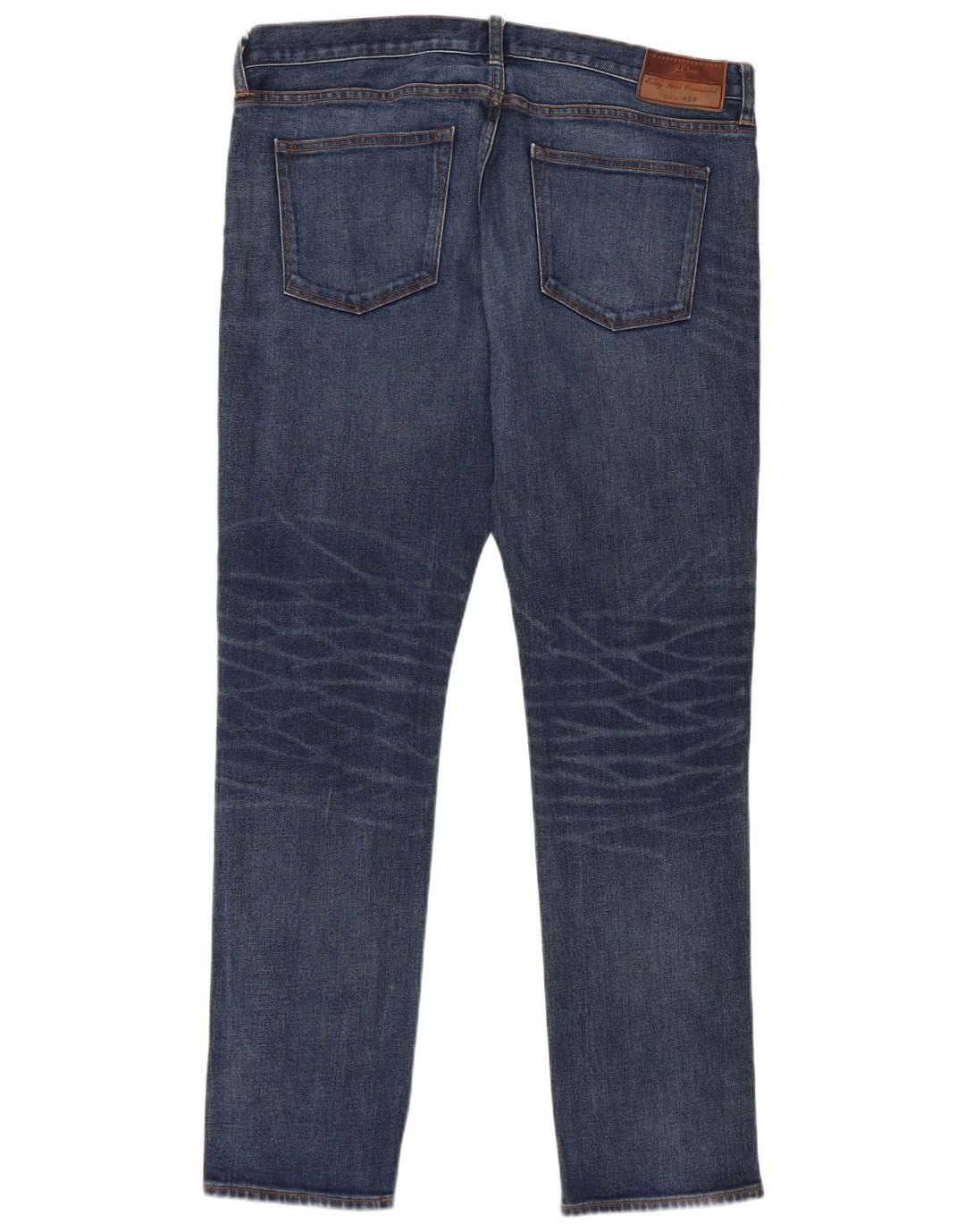J. Crew Herren Slim Jeans W36 L32 Marineblau Baumwolle