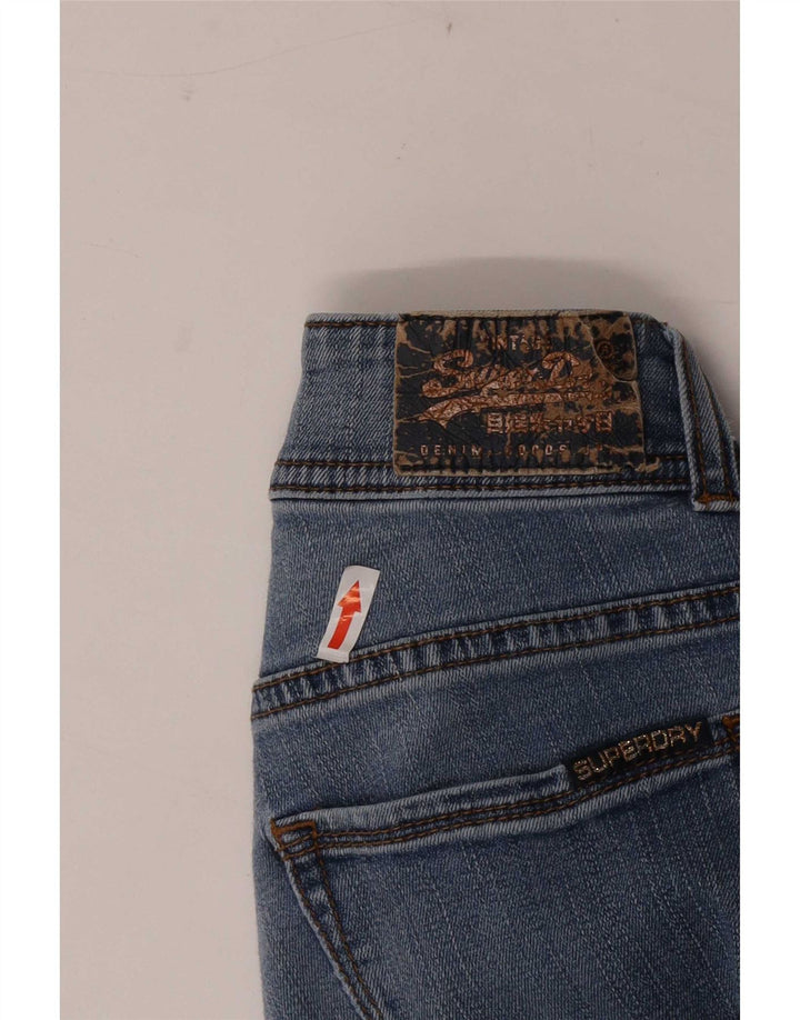 Superdry Damen Cigarette Slim Jeans W30 L32 Blau