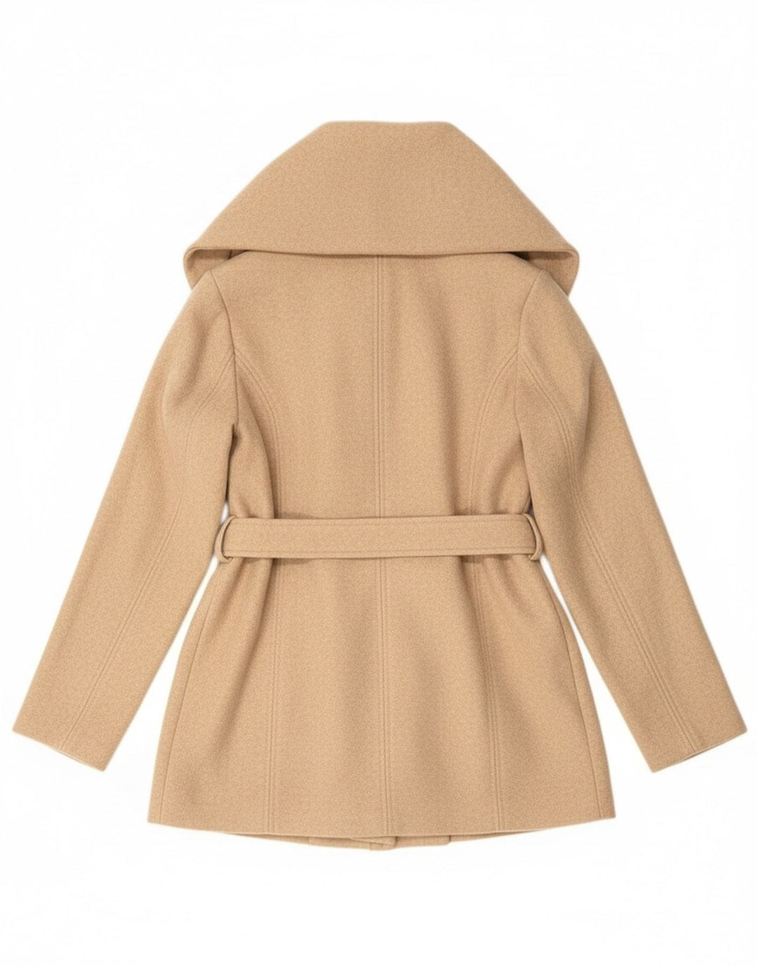 AMISU Damen Mantel EU 40 Mittelbeige Polyester