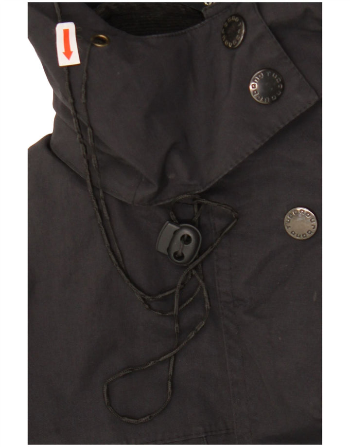 TUCANO URBANO Damen-Parkajacke mit Kapuze, UK 10, Größe S, Schwarz, Polyester