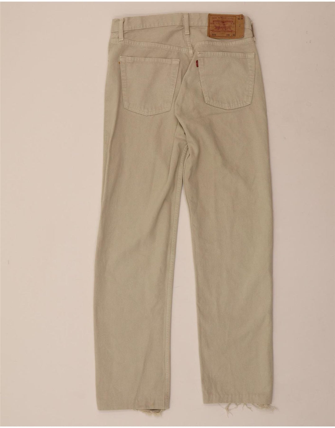Levi's Herren 501 Straight Casual Hose W31 L30 Beige