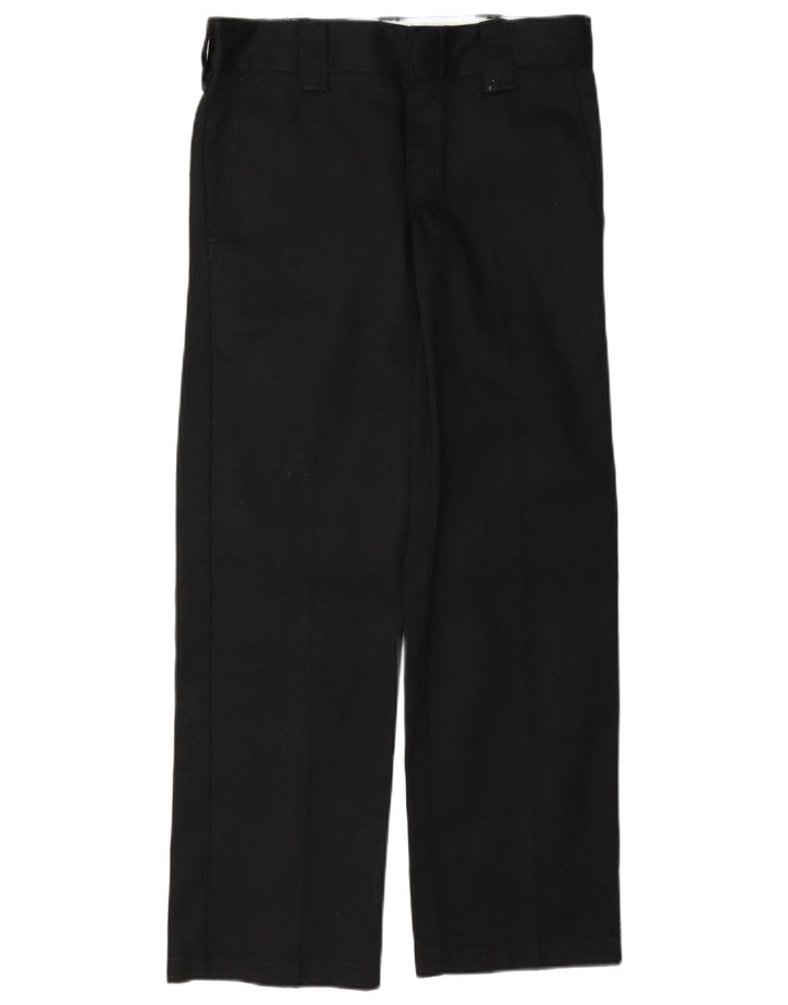 Dickies Damen Slim Straight Chino-Hose W28 L30 Schwarz Polyester