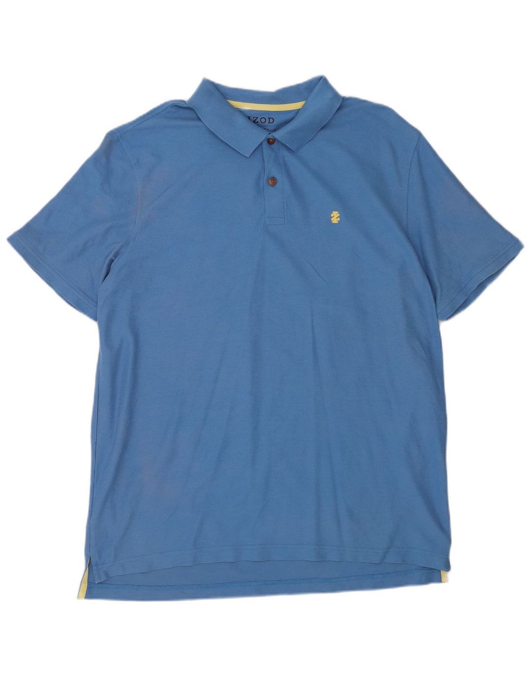 Izod Herren Poloshirt XL Blau Baumwolle