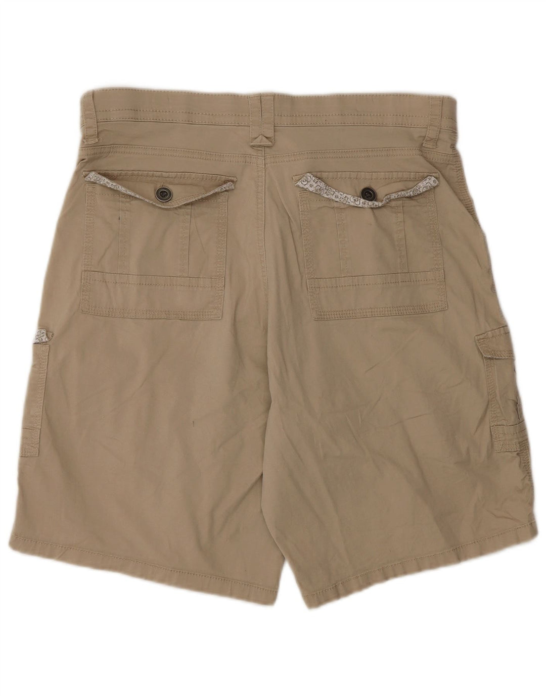 LEE Damen Cargoshorts US 14 XL W34 Beige Baumwolle
