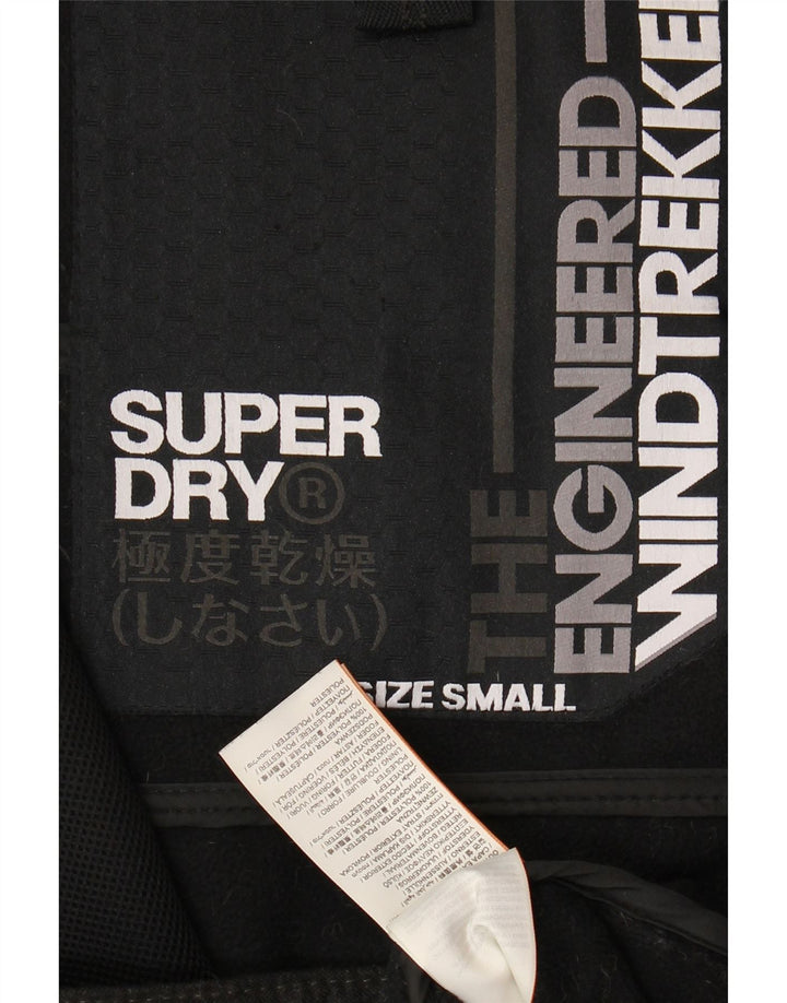 Superdry Herren The Windtrekker Regenjacke UK 36 Small Schwarz Colourblock