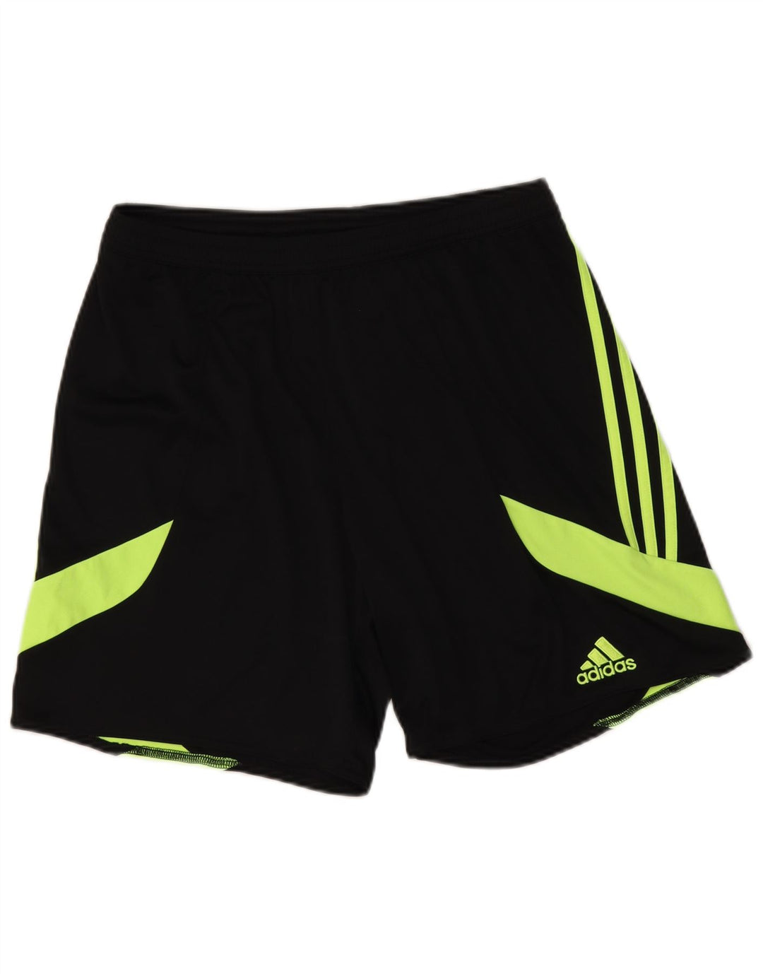 Adidas Herren Climalite Sportshorts, groß, schwarzes Farbblock-Polyester