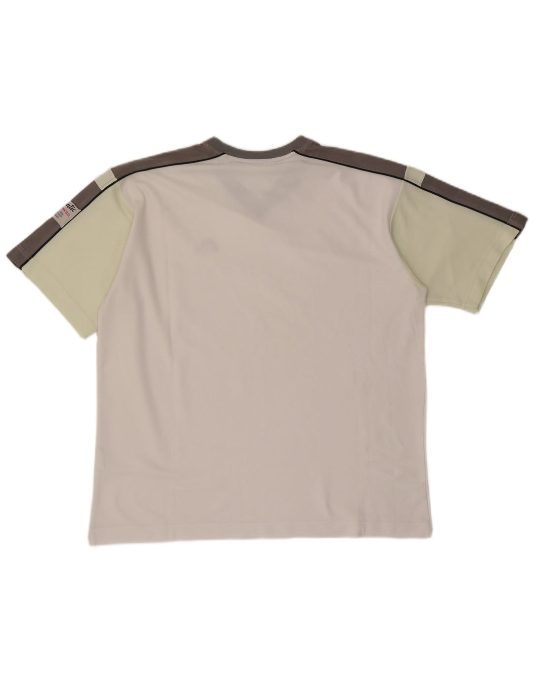 Kappa T-Shirt für Jungen, 13–14 Jahre, XL, weißes Colourblock-Polyester