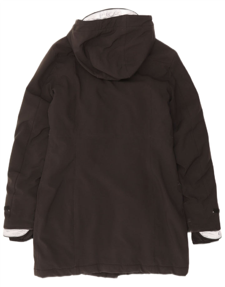 Tucano Urbano Wattierter Damenmantel mit Kapuze IT 40 Small Grau