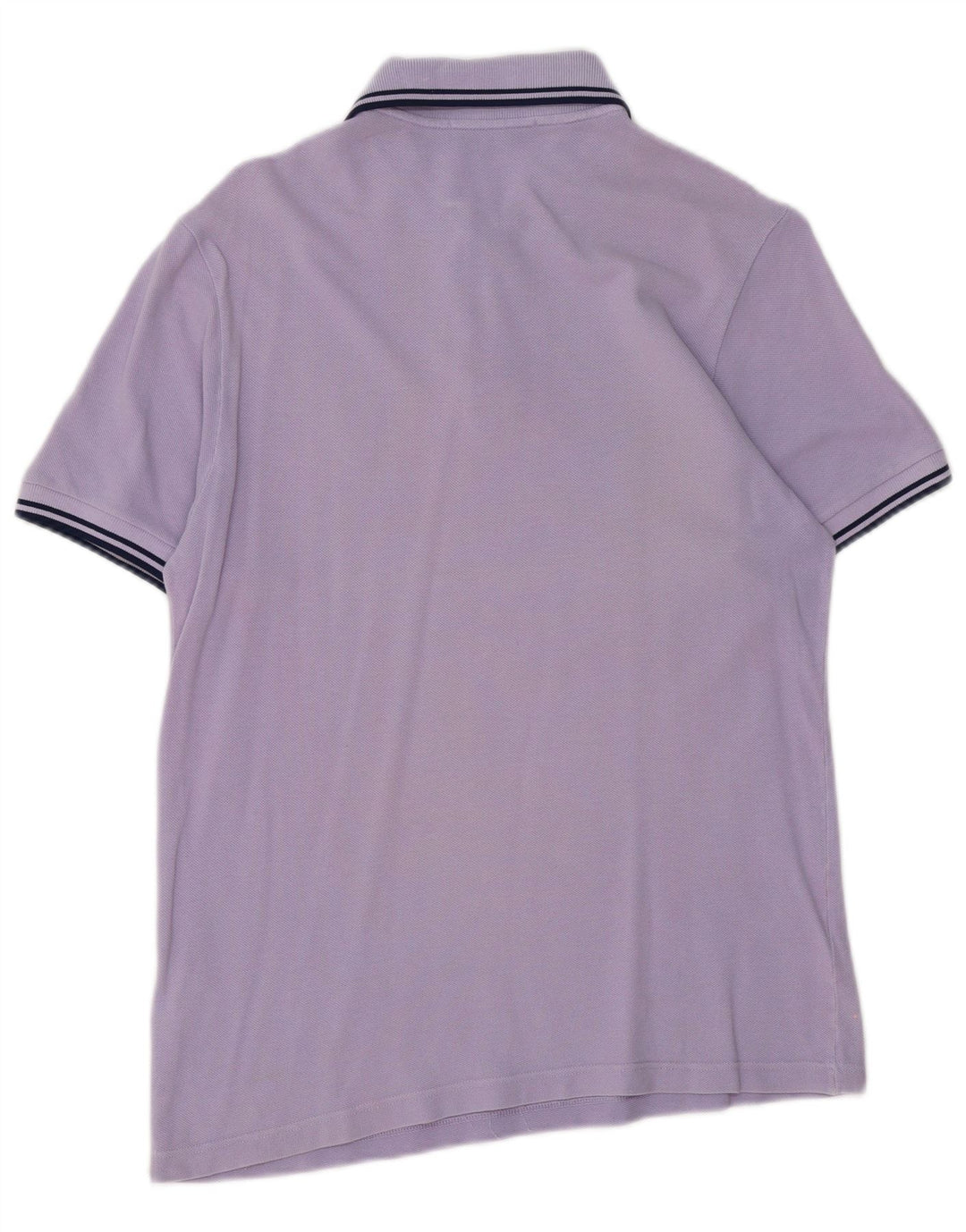 FRED PERRY Herren Poloshirt Small Lila Baumwolle