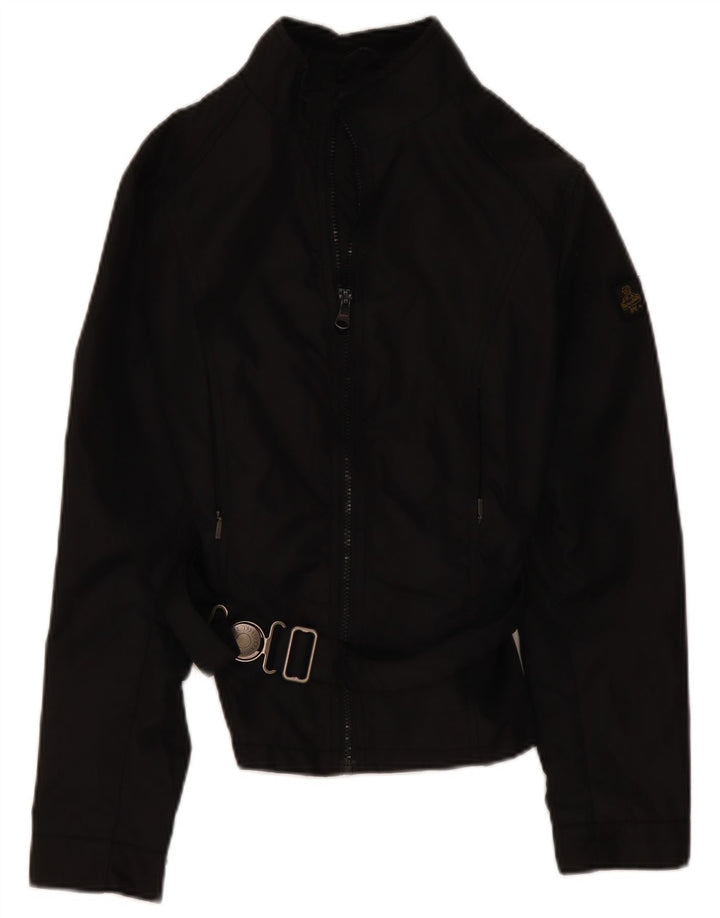 Refrigiwear Regenjacke für Mädchen, 13–14 Jahre, XL, Schwarz, Polyamid, Biker