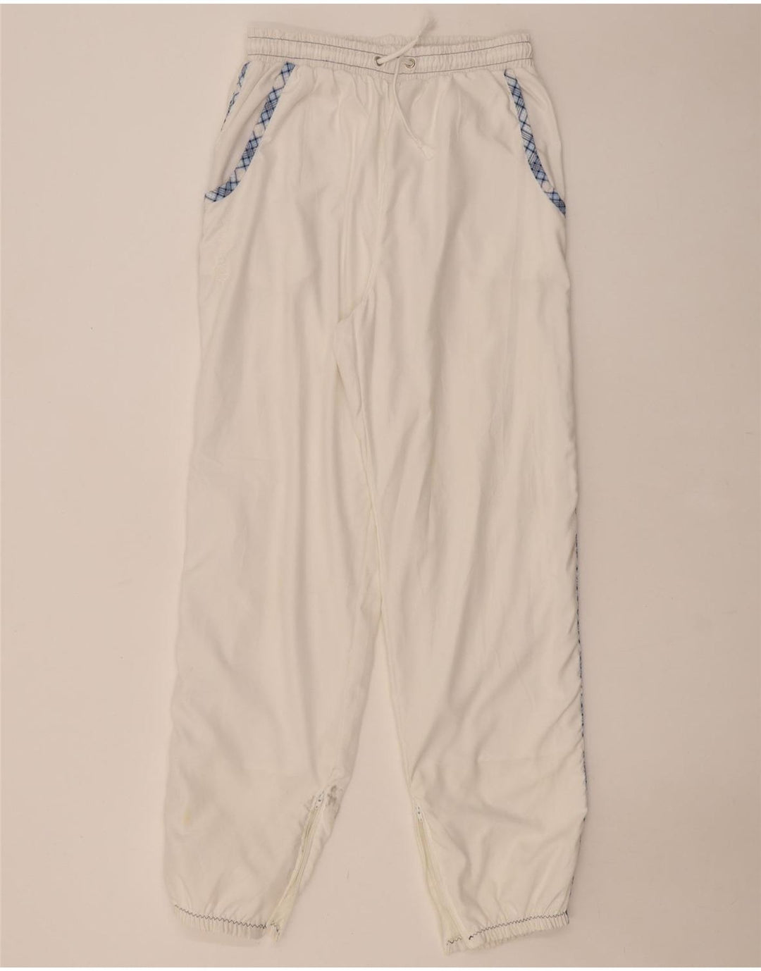 Sergio Tacchini Damen-Overall-Trainingsanzug mit Grafik, US 10, Größe L, Weiß