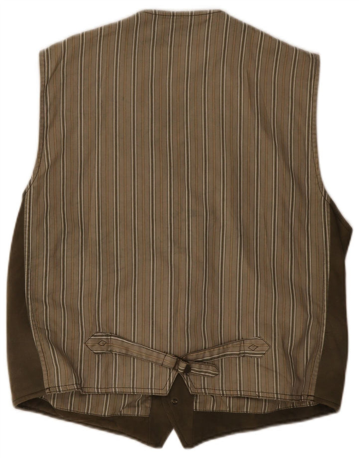 Camel Active Herren Wildlederweste IT 52 Large Braun