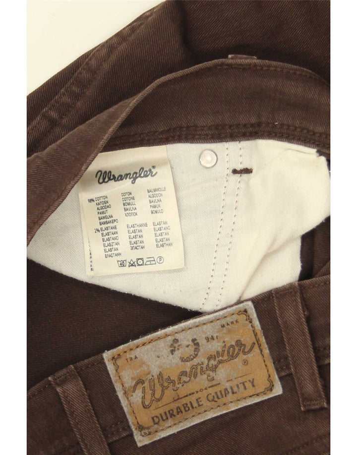 Wrangler Herren-Jeans mit normaler Passform, gerade Passform, W40 L30, braune Baumwolle