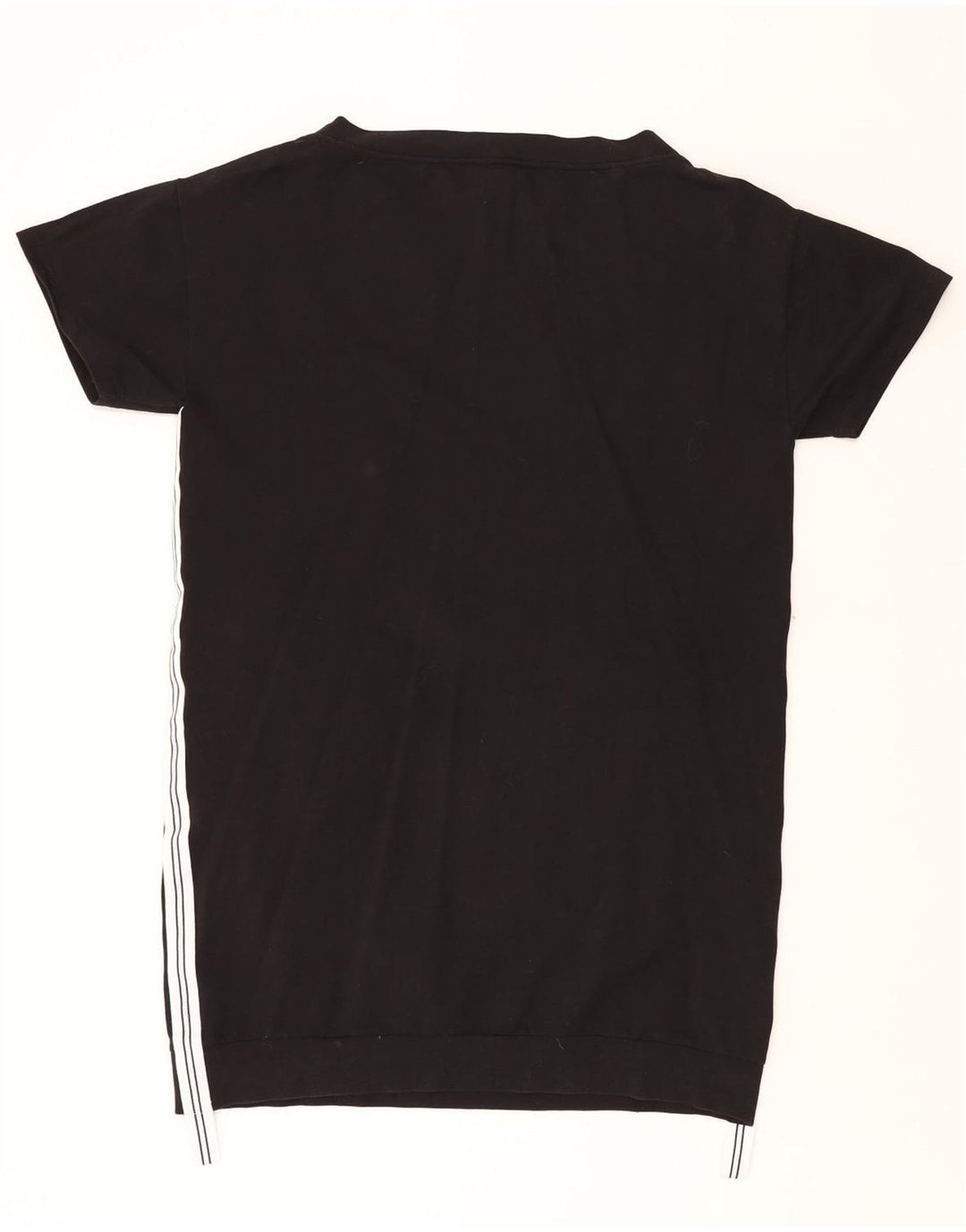 LIU JO Damen Milano T-Shirt-Kleid UK 18 XL Schwarz Baumwolle