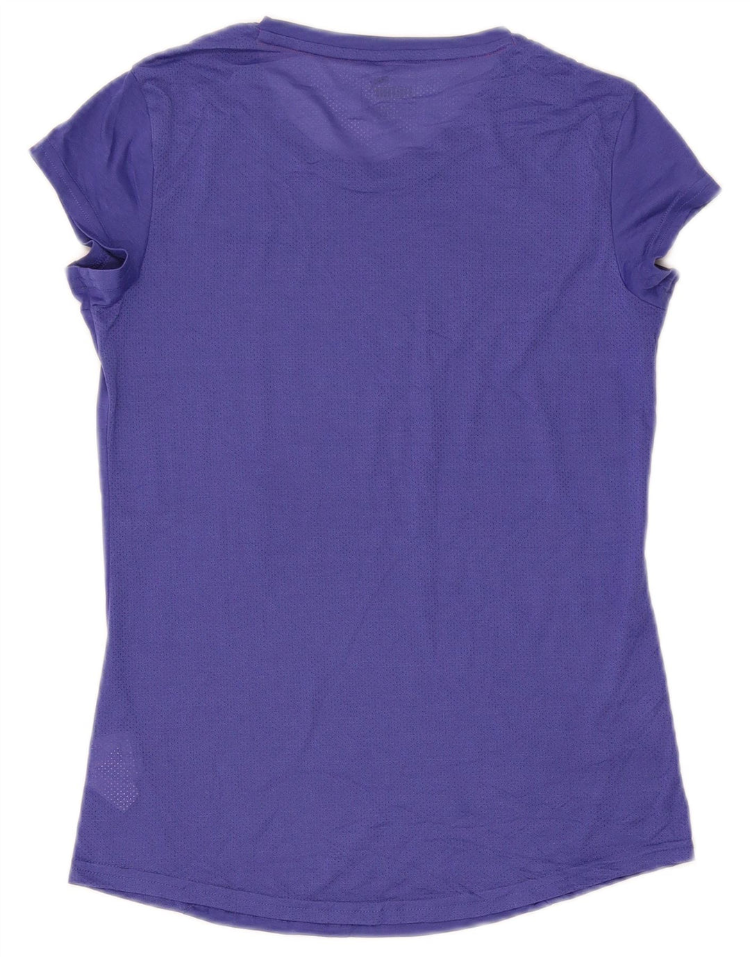 Puma Damen T-Shirt Top UK 10 Small Lila Polyester