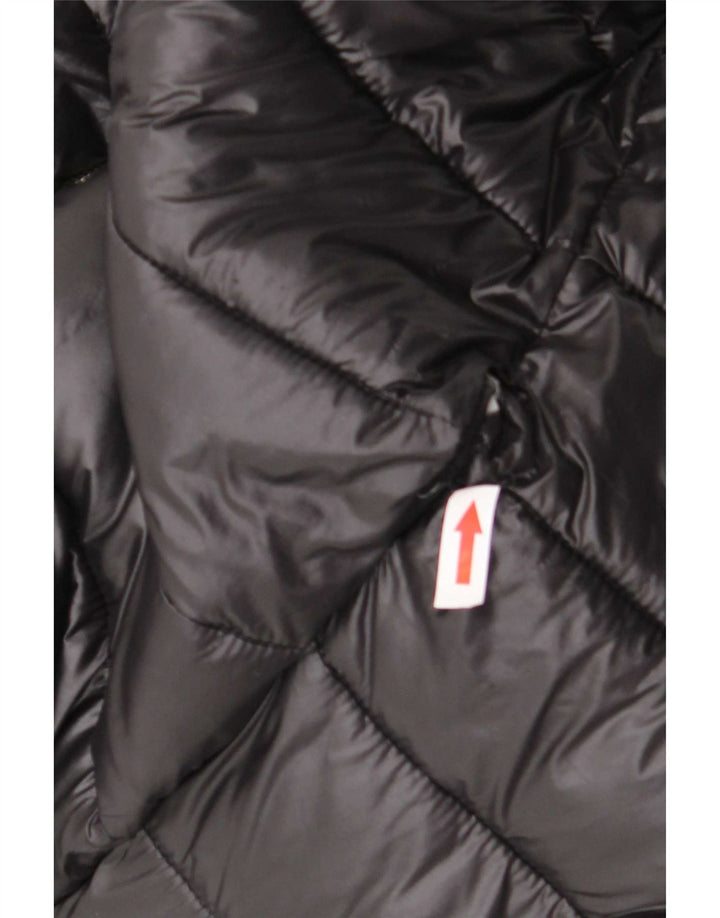 Champion Herren gepolsterter Mantel UK 38 Medium Schwarz Polyamid