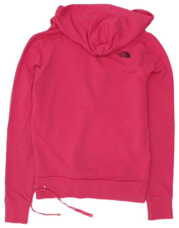 The North Face Damen Kapuzenpullover UK 6 XS Rosa Baumwolle