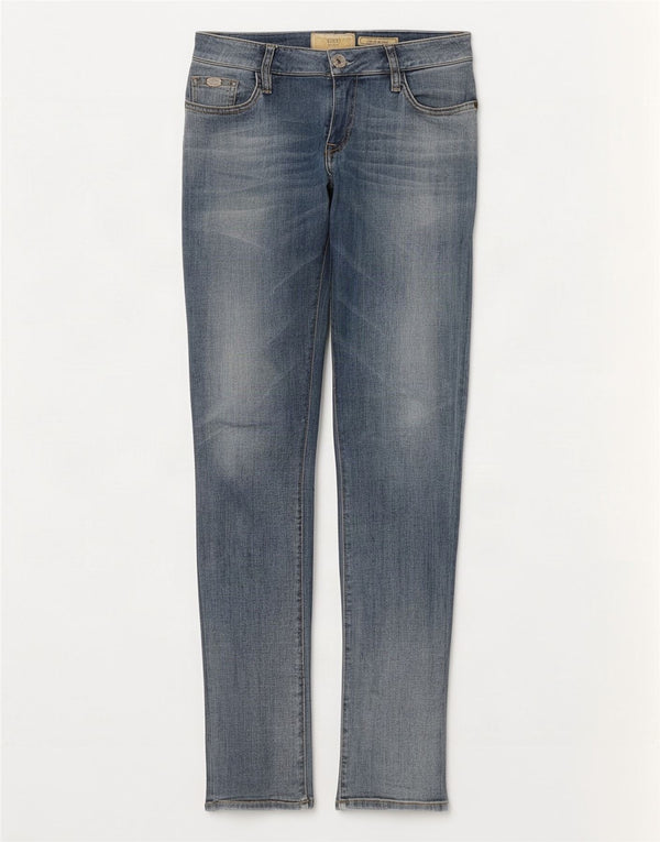Guess Damen Starlet Low Waist Skinny Jeans W28 L34 Blau