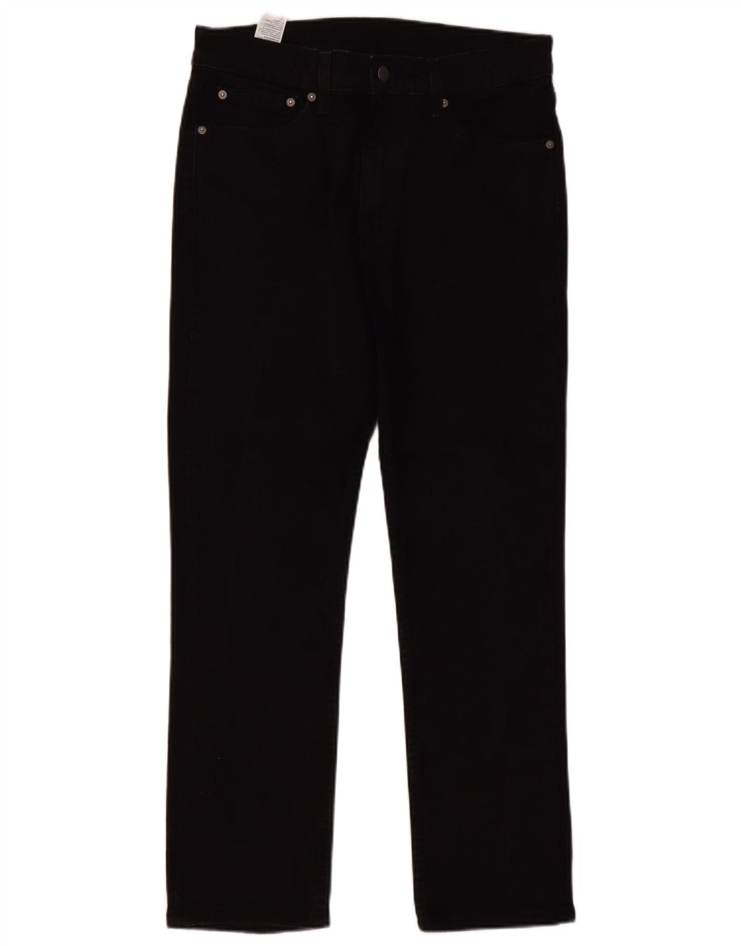 Levi's Herren 511 Slim Jeans W32 L30 schwarze Baumwolle