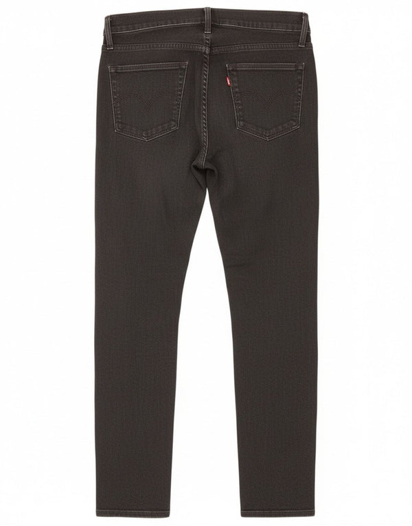 Levi's Damen 311 Shaping Skinny Jeans W29 L30 Graue Baumwolle