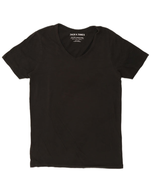 Jack & Jones Herren T-Shirt Top Large Schwarz