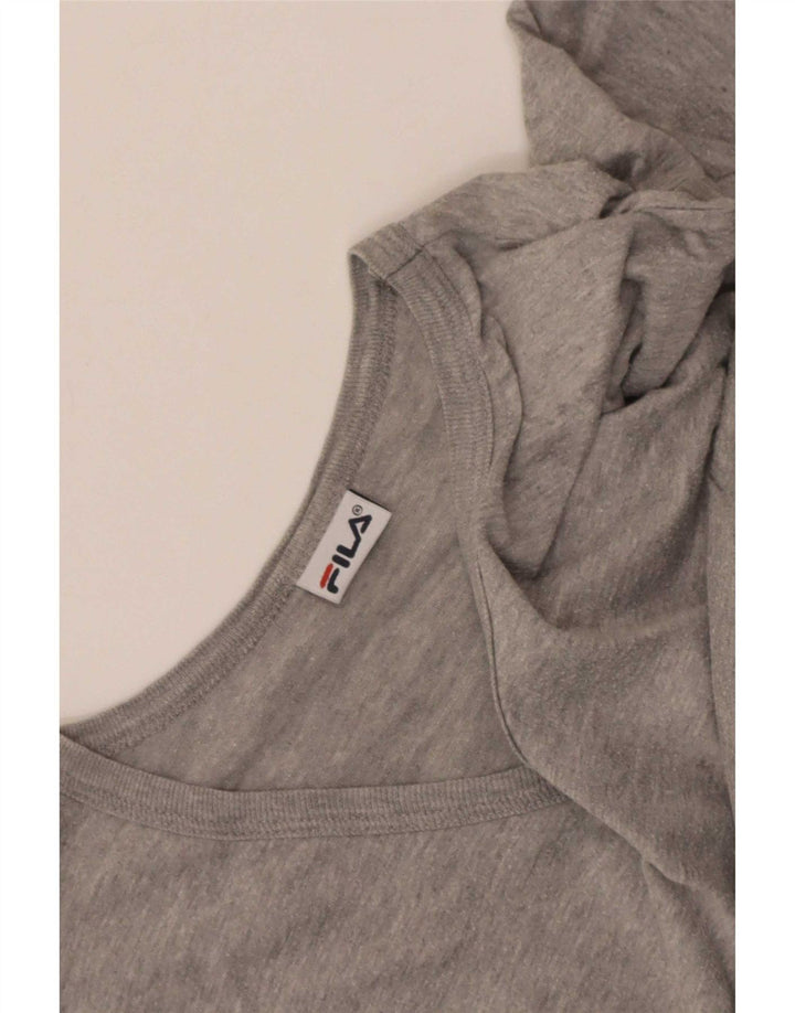 Fila Herren T-Shirt Top Small Grau