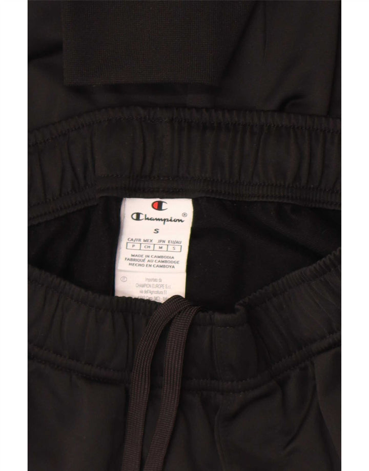 Champion Herren-Trainingshose, Jogginghose, Größe S, Schwarz, Polyester
