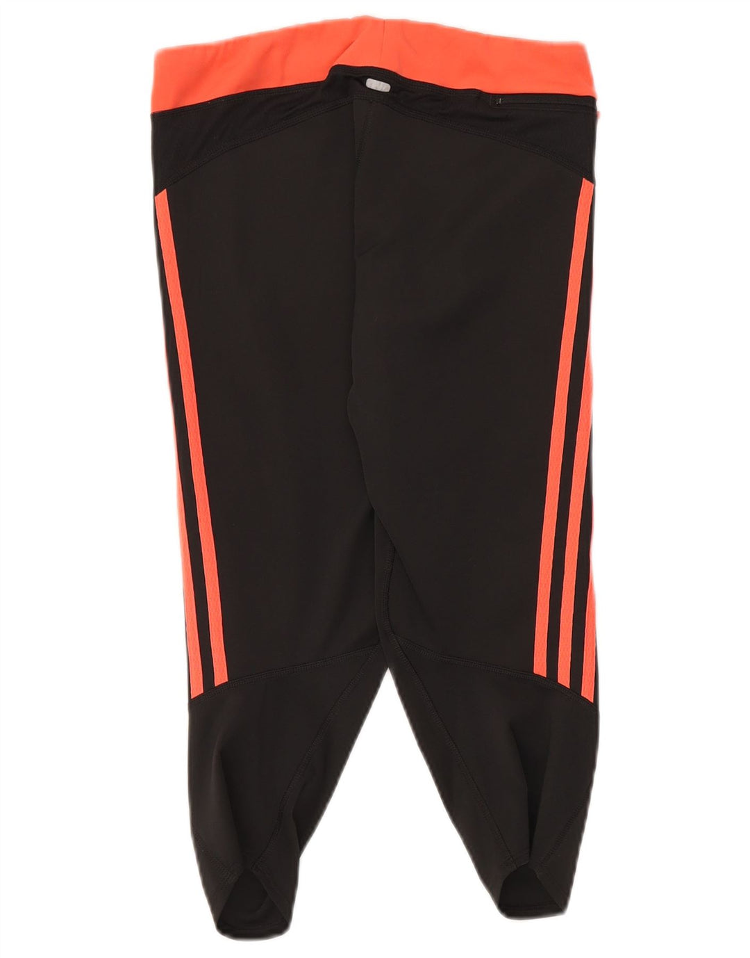 Adidas Damen Climalite Capri-Leggings UK 14 Mittelschwarz Farbblock