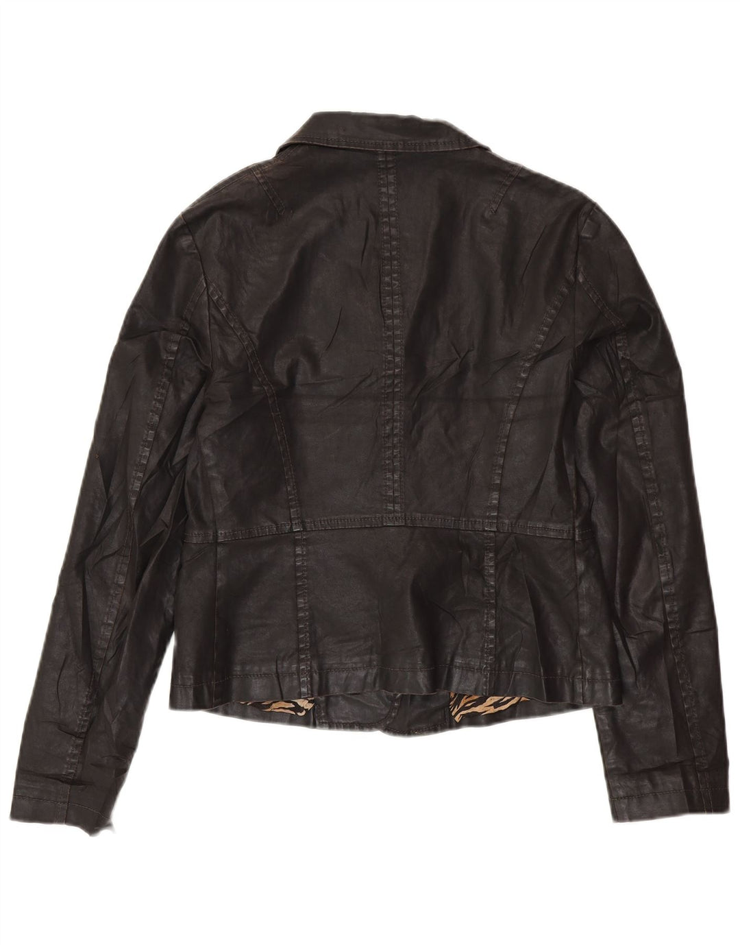 GUESS BY MARCIANO Damen Crop 3-Knopf-Blazerjacke IT 46 Large Schwarz