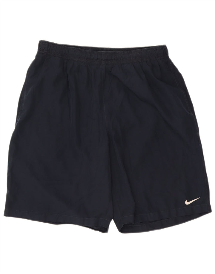 Nike Herren-Badeshorts mit Grafik, XL, Marineblau, Polyester