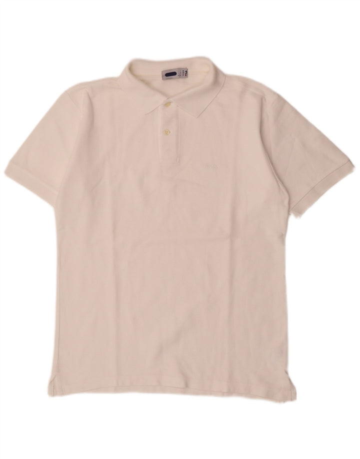 Fila Herren Poloshirt IT 48 Mittelweiße Baumwolle
