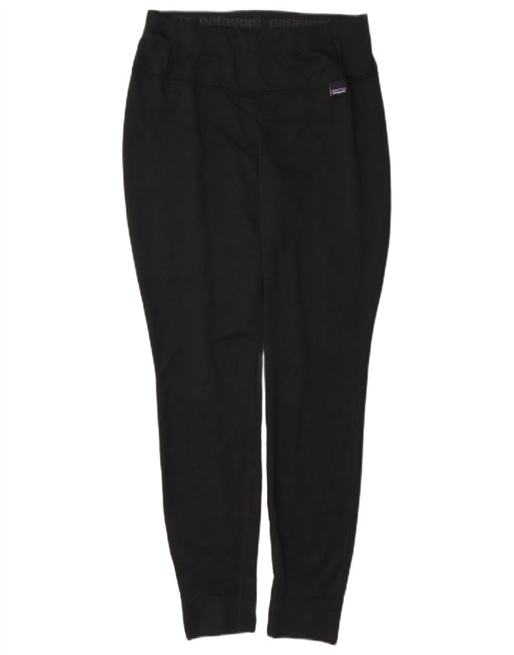 Patagonia Damen Leggings UK 10 Small Schwarz Polyester