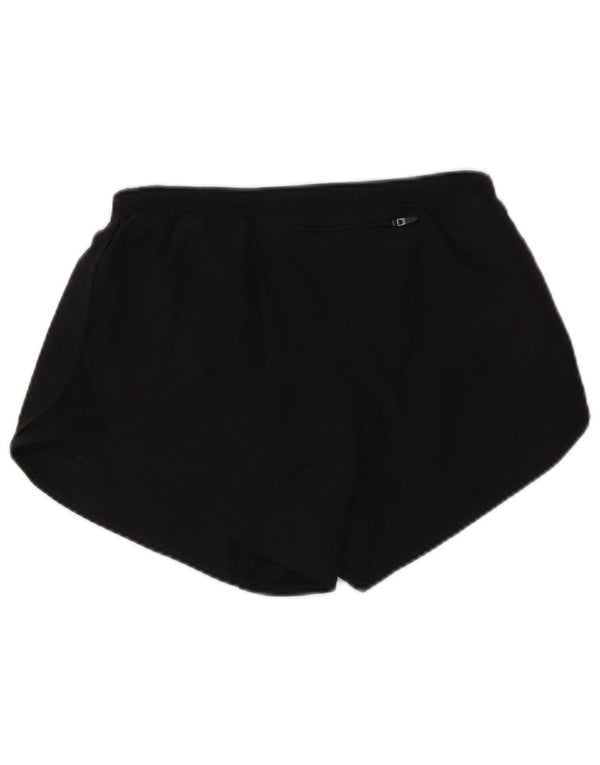 Nike Damen Dri Fit Sport Shorts UK 8 Small Schwarz Polyester