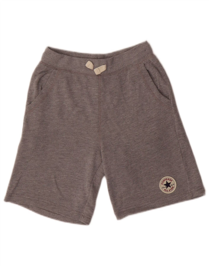 CONVERSE Boys Sport Shorts 10-11 Years Grey